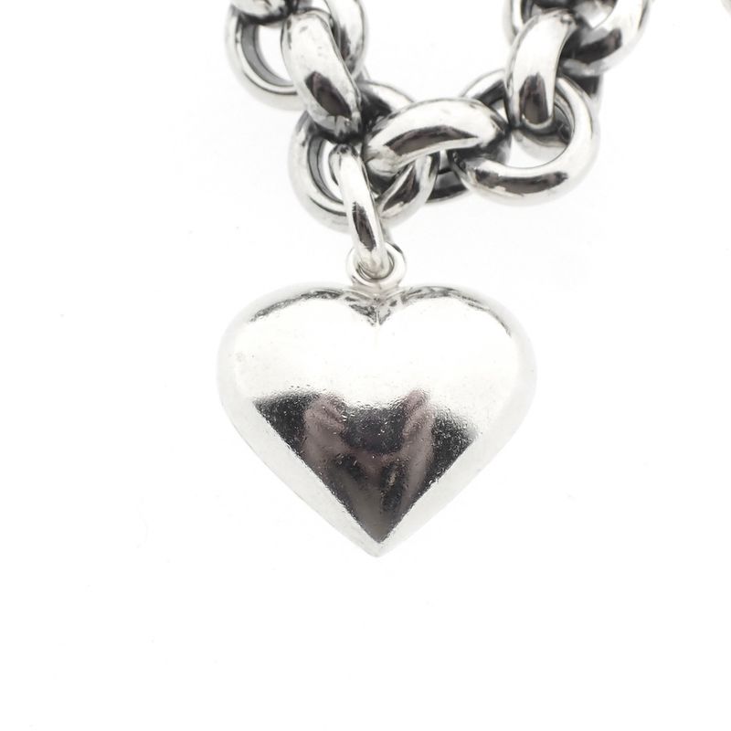 Image 6 of Silver robust charm bracelet; La Niki | 20 cm