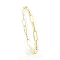 Gold closed forever bracelet