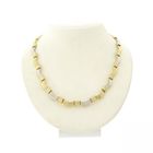 Image 1 of Two-tone gold fantasy link necklace