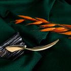 Image 2 of Two-tone gold brooch with zirconia