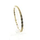 Image 1 of Gold navy link bracelet | 18 cm