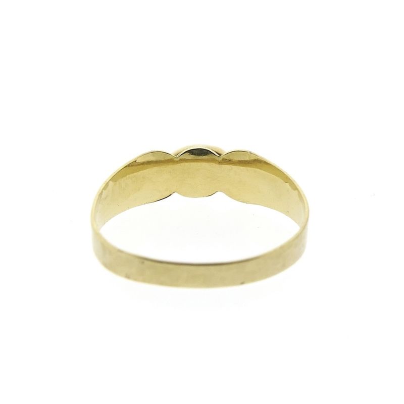 Image 5 of Gold ring with red coral | Vintage