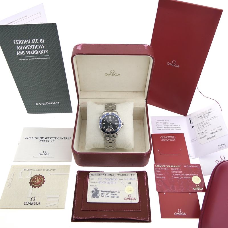 Image 4 of Omega Seamaster 300m 'James Bond' 2531.80.00; Automatic men's watch