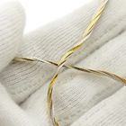 Image 6 of Tricolor gold link bracelet | 19 cm