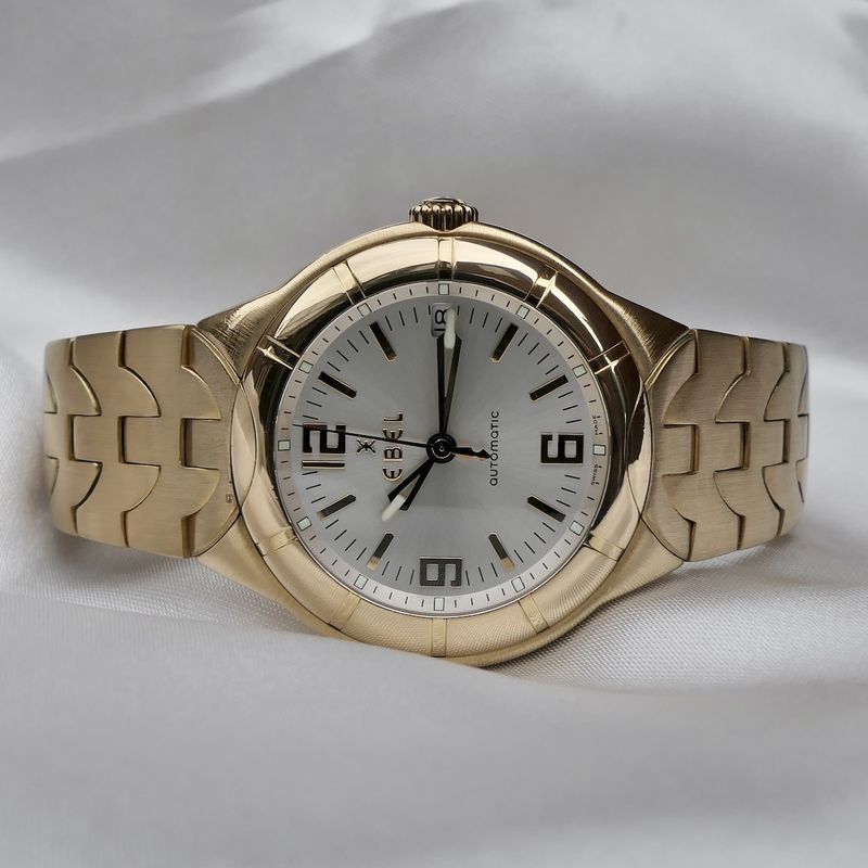 Image 16 of Ebel E-Type Automatic E8330C41; 18k gold men's watch