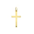 Image 1 of Gold pendant of a cross