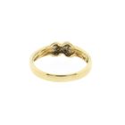 Image 6 of Gold ring with diamonds; 0.04 ct.