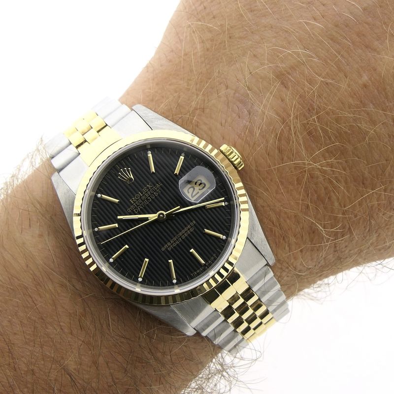 Image 7 of Rolex Datejust 16233; Automatic Gold/Steel Watch