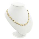 Image 3 of 18K Bicolor Gold Fantasy Link Necklace | 40.5 cm