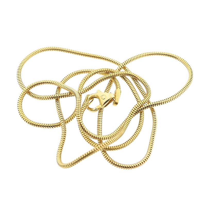 Image 6 of Gold snake link chain