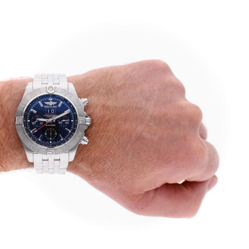 Image 16 of Breitling Chronomat Black Bird A44360; Automatic Watch