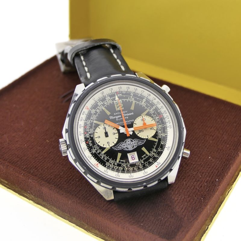 Image 7 of Breitling Navitimer 1806 'Morgan Drivers'; Automatic vintage men's watch