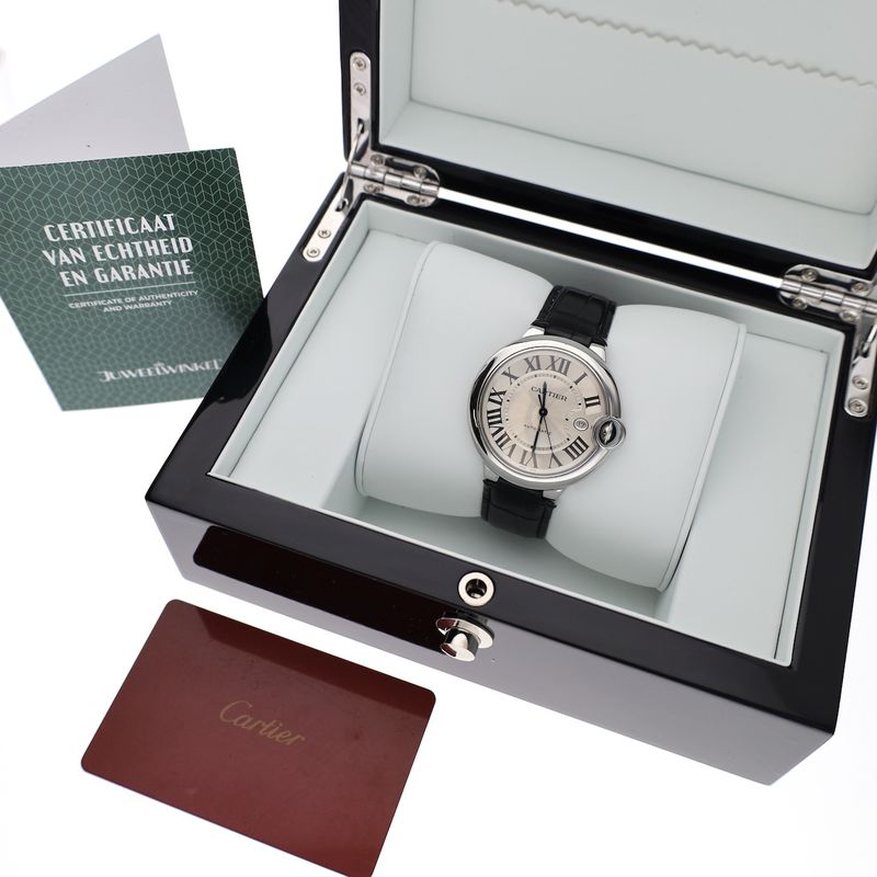 Image 12 of Cartier Ballon Bleu Automatic 42mm W69016Z4; Automatic men's watch