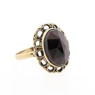 Image 5 of Gold ring with garnet stones | Vintage