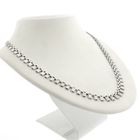 Image 3 of Matted white gold Cleopatra necklace.