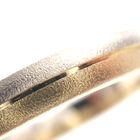 Image 5 of Matted bicolor gold ring