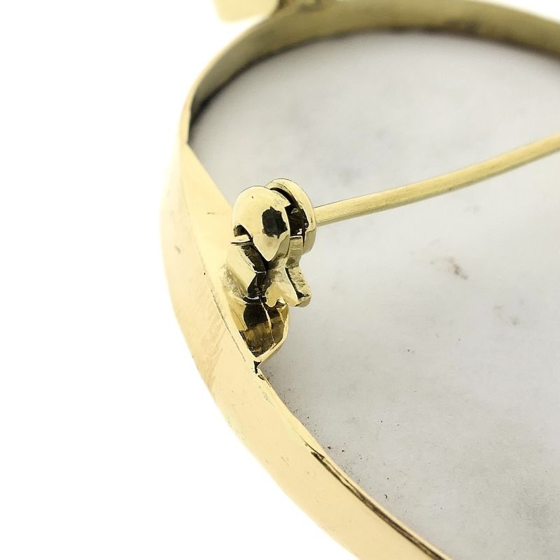 Image 7 of Gold brooch/pendant with cameo