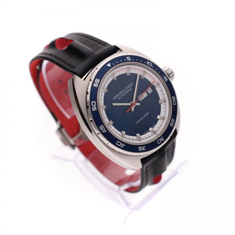 Image 4 of Hamilton Pan-Europ Automatic H354050; Men's Watch