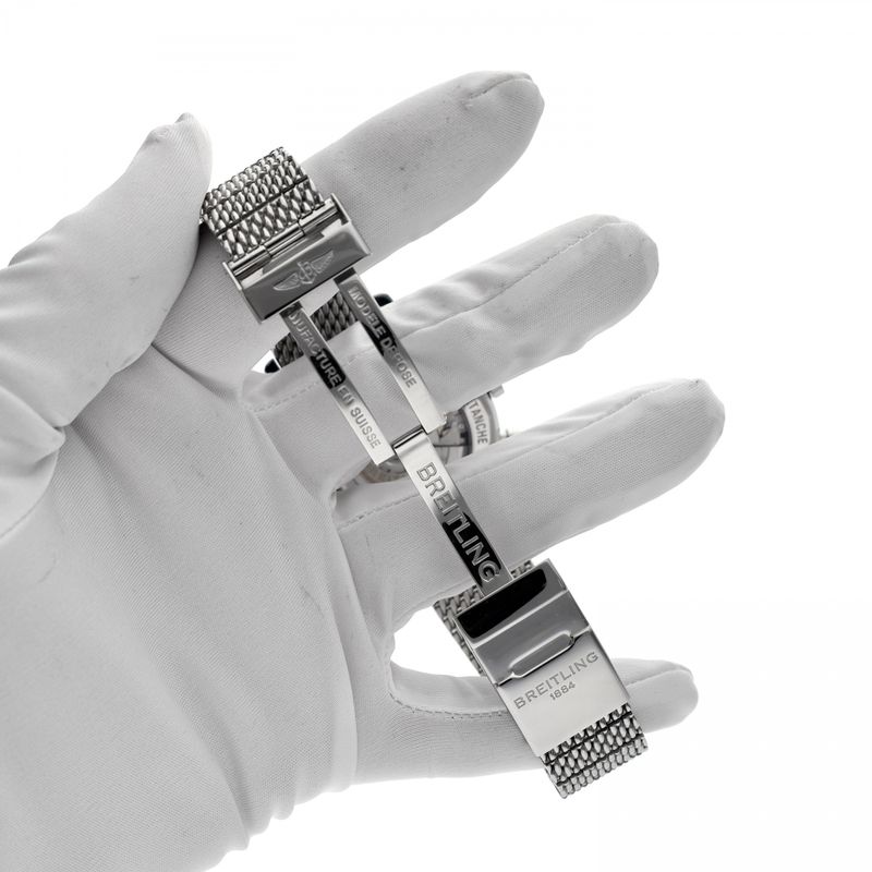 Image 14 of Breitling Transocean B01; Rosé Goud & Staal; Chronograaf heren horloge