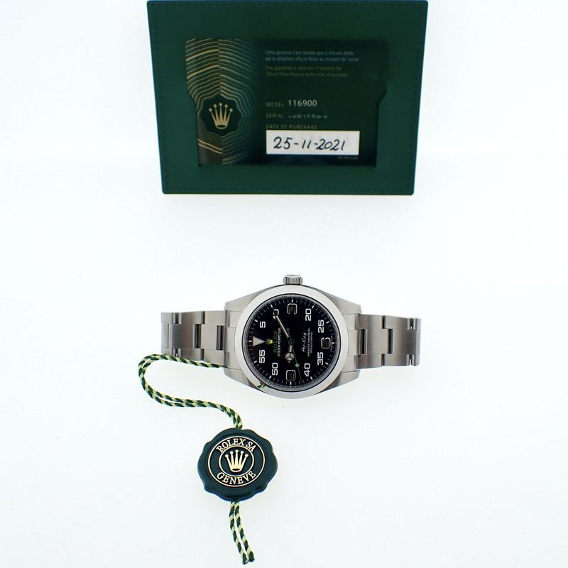 Image 12 of Rolex Airking 116900; Men's watch