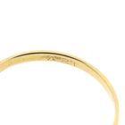 Image 6 of Diamond gold solitaire ring with zirconia