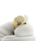 Image 3 of Gold ring with heart shape and diamonds 1.60 ct.