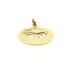 Image 7 of Gold zodiac sign pendant; Cancer | Fabiola