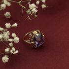 Image 2 of Vintage gold ring with spinel | Vintage