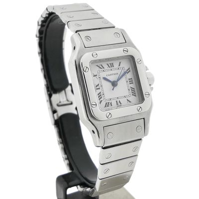 Image 2 of Cartier Santos Galbèe Automatic 0901; Vintage dames horloge