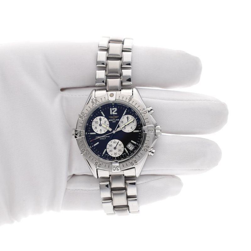 Image 17 of Breitling Colt Chronograph A53035; Chronograph men's watch