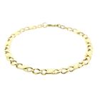 Image 1 of Gold gourmet link bracelet