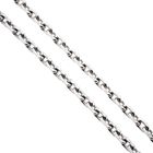 Image 2 of White gold thin anchor link necklace; Binder | 51 cm