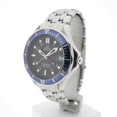 Image 2 of Omega Seamaster 300m GMT Co-Axial 2535.80.00; Automatic men's diving watch