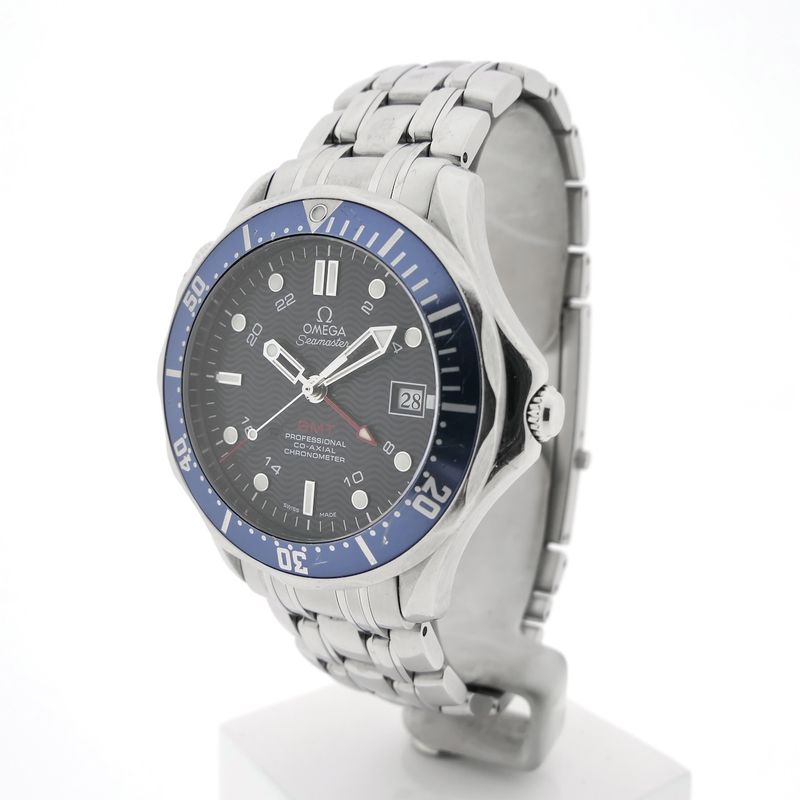 Image 2 of Omega Seamaster 300m GMT Co-Axial 2535.80.00; Automatic men's diving watch