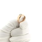 Image 10 of Rose gold solitaire ring with diamond