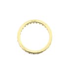 Image 4 of Gold alliance ring with zirconia