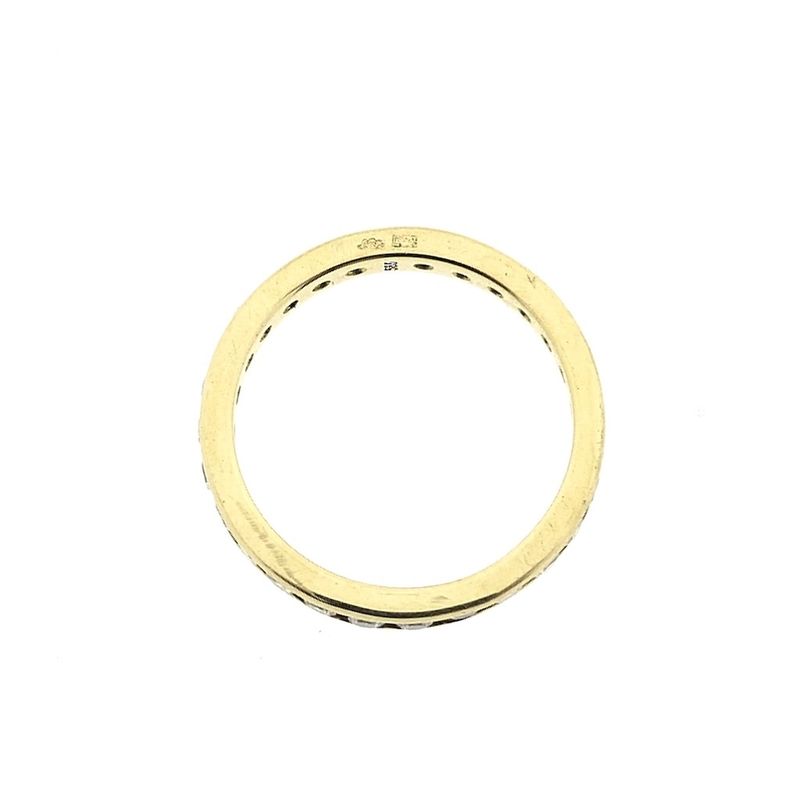 Image 4 of Gold alliance ring with zirconia