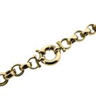 Image 3 of Gold jasseron link chain | 46 cm