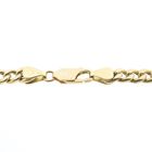 Image 4 of Gold gourmet link chain | 63 cm