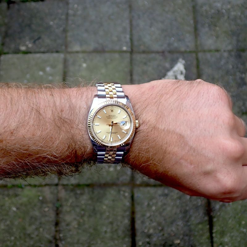 Image 11 of Rolex Datejust 116233; Gold/steel watch