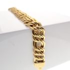 Image 3 of Gold bracelet with fantasy link | 20 cm