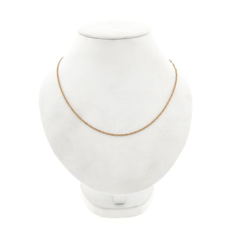 Image 3 of 9 karat Singapore link chain