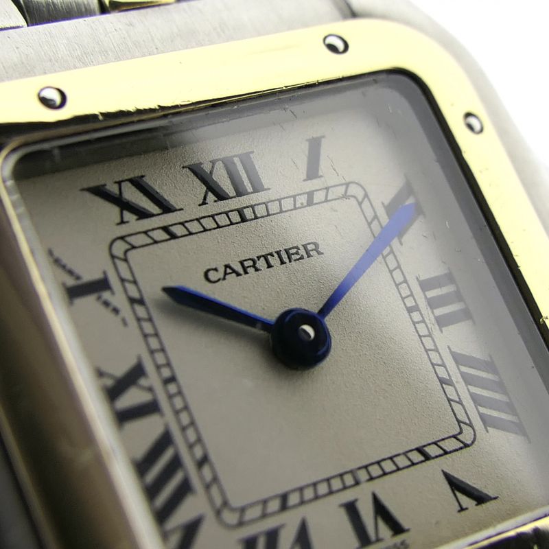 Image 11 of Cartier Panthère '1 Row'; 18k gold/steel women's watch