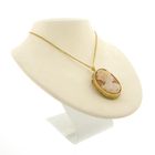 Image 8 of Antique gold brooch/pendant with cameo