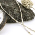 Image 11 of Uncut diamond bead necklace with gold clasp