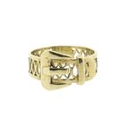 Image 3 of Gold ring from a belt with buckle | Vintage