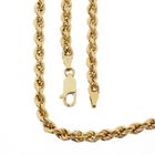 Image 1 of 18K Gold Twisted Link Chain | 61.5 cm