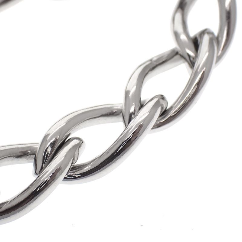 Image 2 of Silver heavy anchor link bracelet | 19 cm