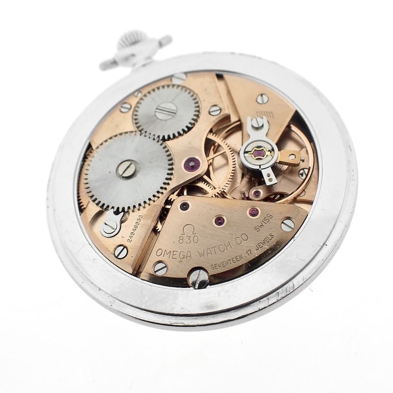 Image 7 of Omega pocket watch; Vintage timepiece