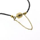 Image 9 of 9 crt. Black diamond bracelet | 20 cm